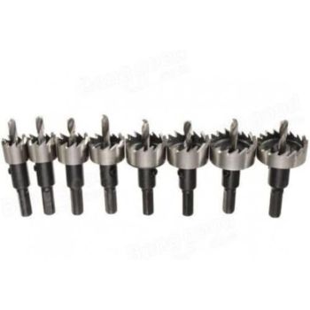 13 Pcs Metal Hole Saw Set Tungsten Steel Cutting Tool Kit, 16-53 mm