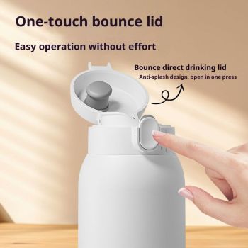 Portable Bottle Warmer 16.9oz Bottle Warmer for Travel, Fast Heating for Breast Milk Formula & Water, Long Battery Life &Large Capacity, Suitable for Baby Outdoor