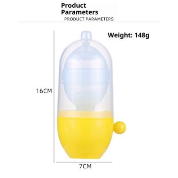 Portable Egg Scrambler Shaker Whisk Hand Powered Golden Egg Maker Eggs Yolk White Mixer Kitchen Gadgets for Mixing the Egg