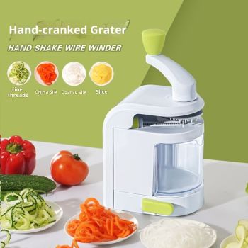 Vegetable Spiralizer Zucchini Noodles Maker – 4 Built-in Spiral Slicer Blade for Veggie Spaghetti Paste