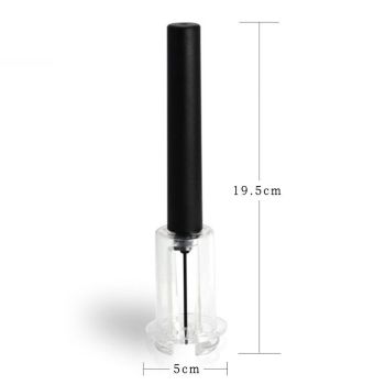 4 in 1 Wine Opening Set,Air Pressure Pump Wine Bottle Opener,Easy Cork Remover Corkscrew,Corkscrew Wine Opener Wine Opener Aluminum Alloy Handle(black)