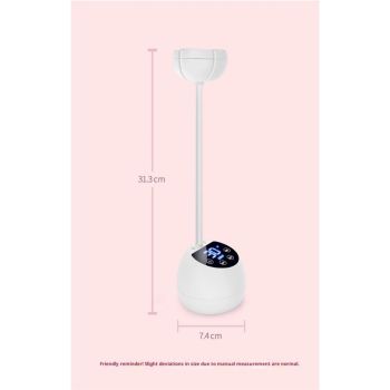 UV LED Nail Lamp Cordless Mini UV Light for Gel Nails Tips,Portable Hands Free Flash Cure Light,USB Rechargeable Nail Dryers with Sensor & 3 Timers,Rotatable Gooseneck Manicure Gel Polish Lamp