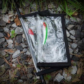Fishing Lure Wraps 10 Packs Durable Clear PVC Lure Covers Keeps Fishing Safe Easily See Lures Fishing Hook Covers Bait Storage (10pcs 5L+5M)