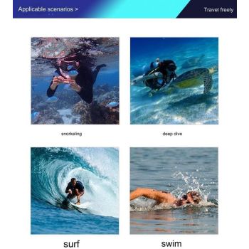 Neoprene Wetsuit Hood Scuba Diving Hood 5MM for Men Women Youth, Bib Dive Cap Surfing Thermal Hood for Kayaking Snorkeling Swimming Sailing Canoeing Water Sports（59-62 cm）