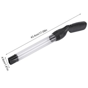 Bug Vacuum Catcher for Adults and Kids with Long Nozzle, Battery Powered Sucker Tool for Spider Cockroach Stink Bug, Humane Insect Vacuum Catcher with LED
