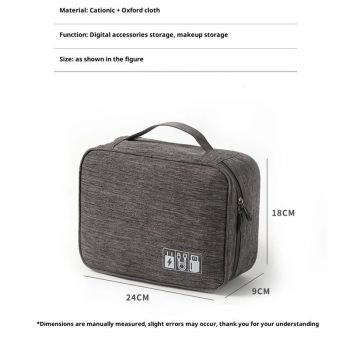 Headset Organizer Bag,Electronics Accessories Carrying Case for Referee Communication System for Cable Charger Volleyball Soccer Ref Officials