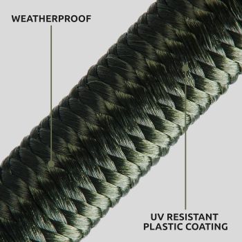 45cm- Heavy Duty Bungee Cords with Hooks10 Pack Multi-Purpose Elastic Bungee Straps for Luggage, Roof Racks, Camping - Weatherproof & UV Resistant