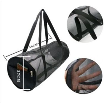 Diving Mesh Duffel Bag Large Capacity, Quick-Dry Ventilation System Mesh Duffel Bag for Scuba Diving, Snorkeling & Spearfishing Ideal Beach Travel Companion