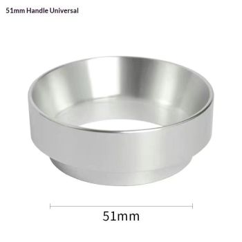 51mm Espresso Dosing Funnel with Magnet,  Stainless Steel Coffee Dosing Ring Compatible