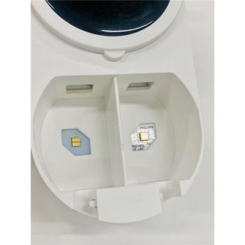 Toothbrush Cleaner & Toothbrush Holder, Cleaning and Air Drying, LED Smart Screen, Rechargeable Wall Mount Toothbrush Holder for Bathrooms