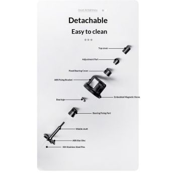 WDT Tool Espresso 53mm, 10 Needle Espresso Stirrer Distribution Tool for Barista, Adjustable Depth Espresso Needle Distributor with Magnetic Base (53mm)