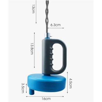 drain clog remover,Snake Drain Cleaner,Use Manually for Kitchen,Bathrom and Shower Sink Unclog Drain Hair Removal Tool (3m)
