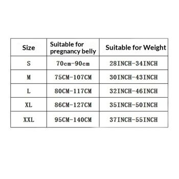Belly Bands For Pregnant Women - Maternity Belt Pregnancy Support - Breathable Abdominal Binder, Back Support,  For All Stages Of Pregnancy & Postpartum Black, L