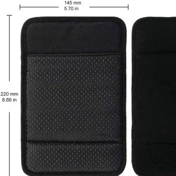 Hand Grips (A pair of black) – Comfortable, Anti-Slip, Moisture-Wicking Grips for Walkers, Canes, Crutches, and Wheelchairs