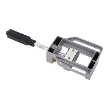 Aluminium Alloy Quick Release Flat Table Clamp Engraving Bench Drill Press Vise Milling Machine Worktable Bench Work Clamps or Vise Aluminum Parallel-jaw（23.8*11.6*4.5cm)