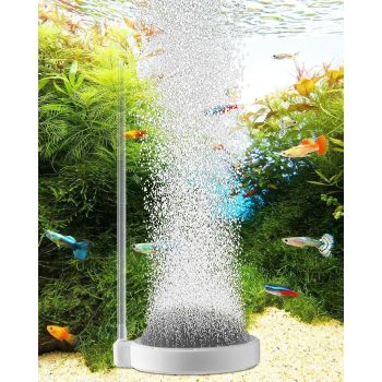 Aquarium Air Stones Oxygen Bubbler, 4 Inch Fish Tank Quiet Oxygen Aerator, Air Pump Accessories Airstones for Fish Tank and Hydroponics