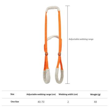 2 Pcs Dog Support Harness for Back Legs Dog Rear Lifting Sling Aid with Handle and Shoulder Strap Hind Leg Support for Pet Mobility Helps Puppy with Poor Stability Joint Injuries