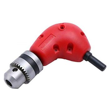 Right Angle Drill AttachmentExtension accessory corner three jaw clamp narrow space maintenance tool