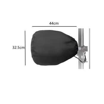 2 Pcs Weed Eater Covers, Waterproof Trimmer Engine Covers, 420D Heavy-duty Oxford Ripstop, Black, Adjustable, 12.8 x 17.3 Inches