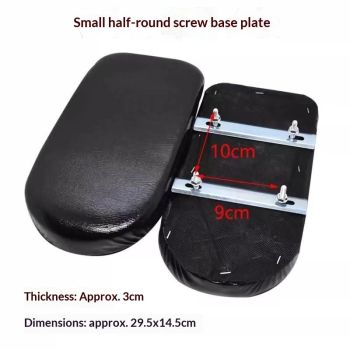 Bicycle Manned Cushion, Rear Bike Seat Cushion Back Comfortable Saddle Shelf Seat Wide Soft Pad Comfort Long Replacement for Men Women Adults School Sports Trail Riding Carrier