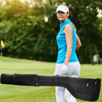 Big Teeth Golf Sunday Bag, Small Golf Bag Lightweight, Golf Bag for A Few Clubs Driving Range, Practice with Carry Shoulder Strap Foldable Multi-Colour