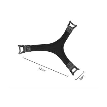Security Hand Strap Holder Finger Grip for Tablets -Non Slip Hands Supports for Reading Works Travels 8-8.5 inches  black