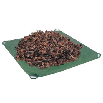 1.5x1.5m- Extra Strength for Easy Clean Ups - Forms into Bag - Best Leaf Tarp - Useful for Covering Bikes, Furniture, Etc.