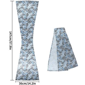 Reversible Adult Bibs for Women & Men - Adult Bib for Elderly - Dining Clothing Protectors - Washable Dining Scarf for Senior Citizens
