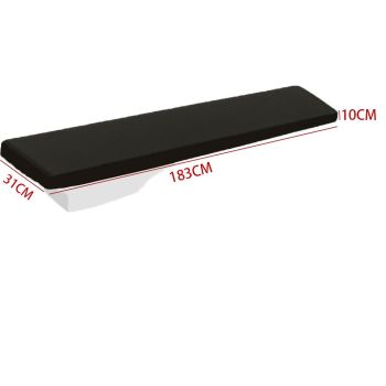 6 Ft Pool Diving Board Cover,600D Oxford Weatherproof Diving Board Cover,UV Resistance Diving Board Protective Cover for Summer Winter Outdoor Climatic Dust Prevention