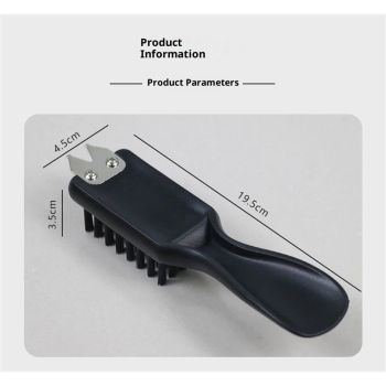 2 pack Durable Golf Shoes Brush Cleaner Dirt Mud Remover Tools fit for Golf Club Groove Cleaning Accessories