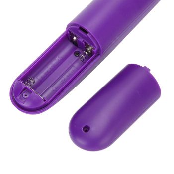 Electric Massage Comb with Detangling Brush - Dual Use Wet/Dry Negative Ion for Long Hair, with Brush Cover ，purple 27*6*4cm ，Need to bring your own battery