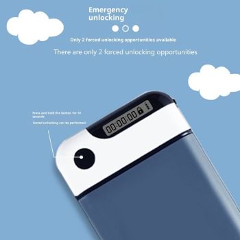 Phone Lock Box with Timer,Cell Phone Lock Box,USB Charging Type,Long-Term Continuous Use,Time Can Be Freely Set,Easy to Carry,Excessive Games,Mobile Phone Addiction