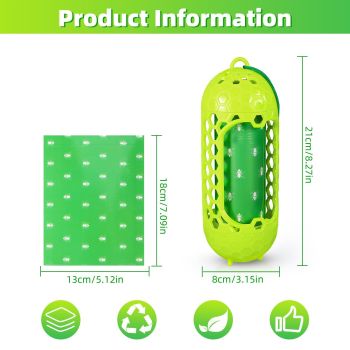 2 Pack Wasp Trap for Outdoor Use Safe & Reusable Wasp Catcher, Effective Hanging Yellow Jacket Trap for Wasps, 4 PCS Refillable Sticky Papers