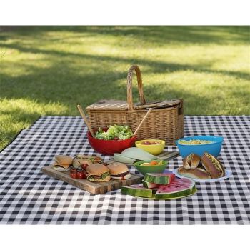 Picnic Blanket Waterproof Beach Rug 150*100cm Picnic Mat Washable Lightweight with Handle Navy Blue Checkered for Hiking Travelling Outdoor Camping,Parks（Darke Blue）