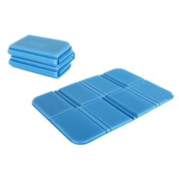 Camping Seat Cushion, 4 Pack   Waterproof Foam Sitting Mat Pad for Outdoor Sports Travel，Product expansion size: 385 * 275 * 8mm,four colors（green,black,orang,blue)