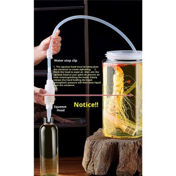 5pcs Syphon Tube Pipe Hose For Home Brew Wine Making Siphon Filter Soft Tube 1.6M for Wine Making Brewing