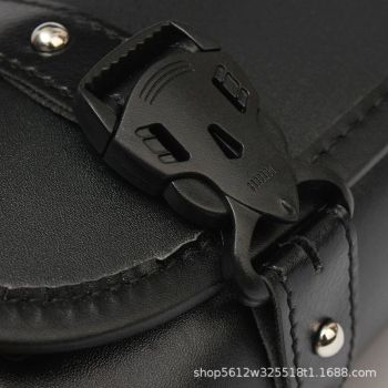 Motorcycle Handlebar Bag,Car Accessories Motorcycle Tool Bag,Pu Leather Motorcycles Fork Bag,Autobikes Side Bag with Straps,Motorcycles Bag,Autobike Storage Bag,Suitable for Most Autobike