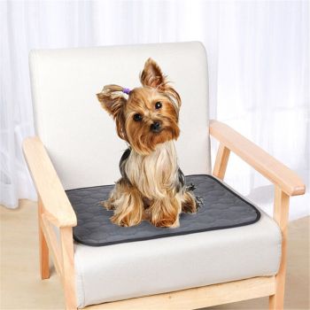 Waterproof Dog Bed Cover Pet Blanket for Furniture Bed Couch Sofa Reversible (40x52 Inch (Pack of 1), Darkgrey)