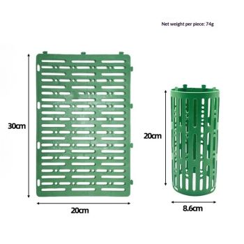 8 Pack Tree Trunk Protector, Bark Guard Breathable for Wildlife Protection, Expandable Wraps to Protect Heavy Duty Deer