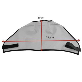 All Round Mesh Horse Fly Mask UV Protective with Padded Edging Black, Riding Equestrian Equipment for Horse