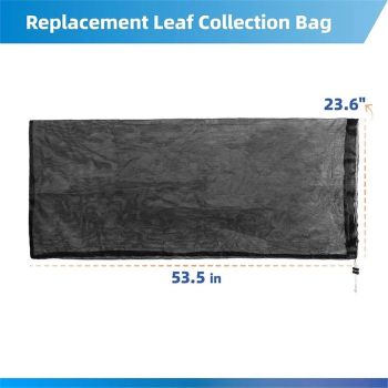 Wood Chipper Collection Bag Universal Compatible Craftsman Chipper Shredder Mulcher and  Leaf Mulcher Collection Bag，Replacement Bag
