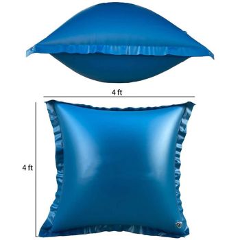 Above Ground Pool Winter Air Pillow – Heavy Duty, Cold Resistant Cover Float for Winterizing & Closing Aboveground Pools, 4*4ft