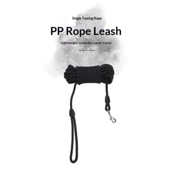 Long Rope Leash for Dog Training , Heavy Duty Dog Leash Rope fo  Dogs Safety Training,Playing,Camping,or Backyard (Length 5 meters, diameter 0.8cm)