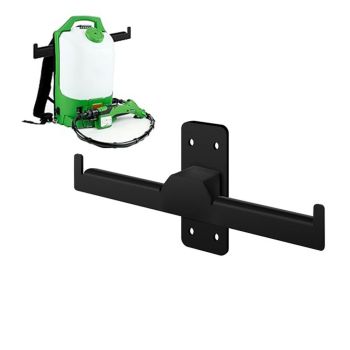 Heavy Duty Wall Mounted Backpack Blower Rack & Sprayer Hanger - Durable Space-Saving Storage Bracket for Backpack Leaf Blowers, Garden Sprayers, Chainsaws | Sturdy Garage Organization, Easy Install
