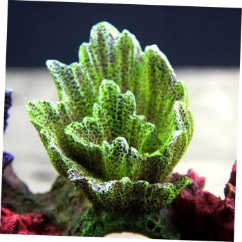 1pc Simulative Coral Reef Aquarium Decoration Fish Tank Ornament for Underwater Landscape and Design for Fish Shelter and Entertainment