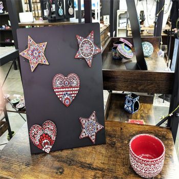 Magnet Board - Black, 8.5 x 11 x 2.4 in - Standing Magnetic Board for Desk & Wall - Magnetic Display for Memos, Photos & Documents