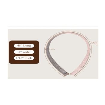Gasket for Catalytic Combustors (48" Long) Gasket for Stove Catalytic Combustor for Expanding Catalytic Combustors Fireplace Gasket, 1 Pack