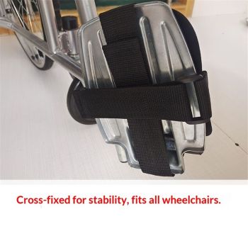 A pair Wheelchair Restraint Shoes Prevent The Foot from Falling Off The Footrest Adjustable & Easy to Wear,Wheelchair Shoe Holder Straps for Disabled & Rehabilitation Patients