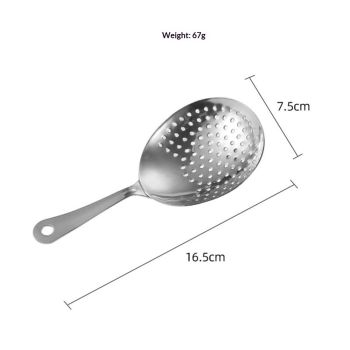 Bartender Strainer for Cocktail Drinks, Professional Bar Strainer for Bartending, Strainer for  Shaker Mixing Glass – Stainless Steel