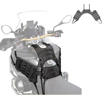 Motorcycle Saddle Bag/Tail Bag/Seat Bag Universal Saddle Bag Mounting Base Motorcycle Tank Mount Base for Fuel Tank Bag/Saddle Bag/Tail Bag/Seat Bag